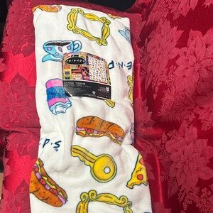 Friends Themed Plush Throw Blanket